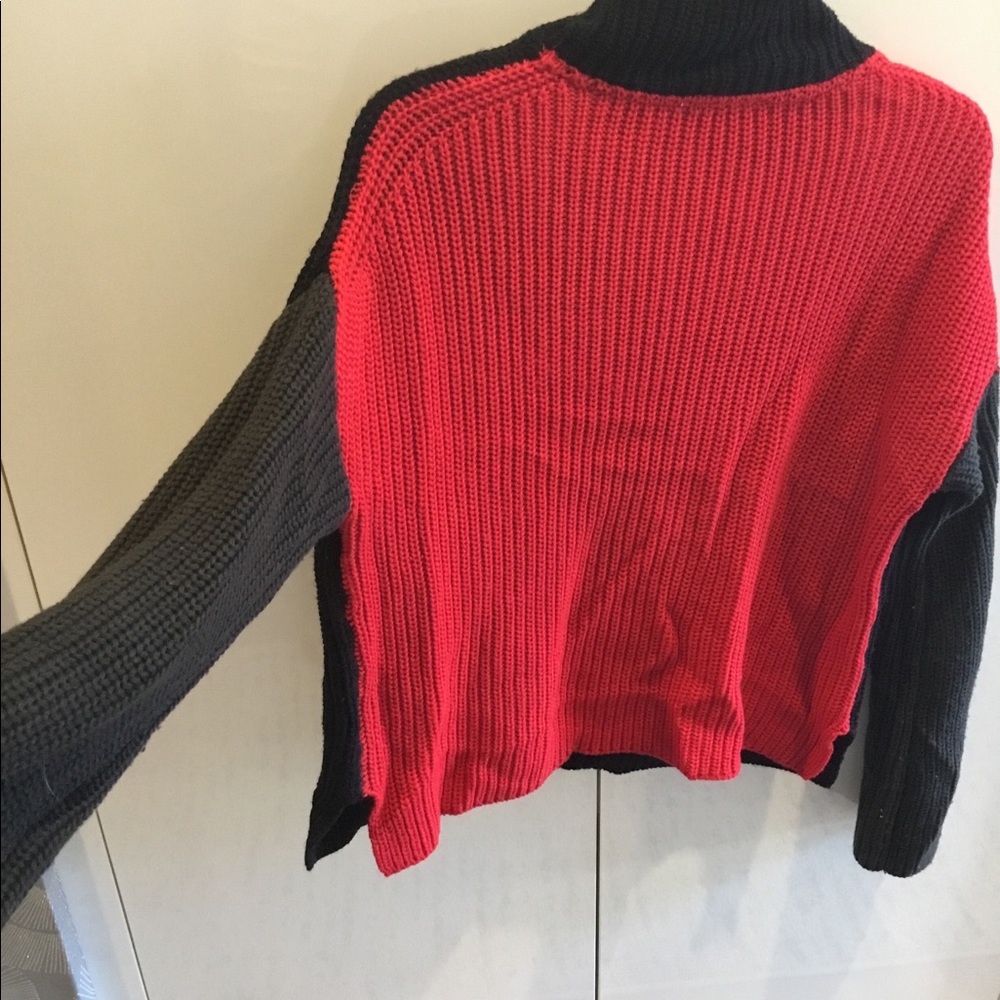 Colorblock sweater